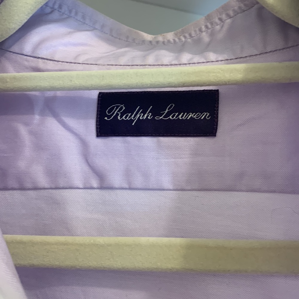Ralph Lauren Purple Label Lilac Dress Shirt